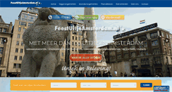 Desktop Screenshot of feestuitjeamsterdam.nl